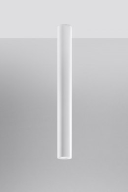 Lampa natynkowa tuba LAGOS 60 biała - Sollux Lighting