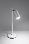 Lampa biurkowa RING biała nowoczesna - Sollux Lighting