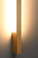 Kinkiet SAPPO L złoty LED smukły minimalistyczny dekoracyjny - Thoro Lighting