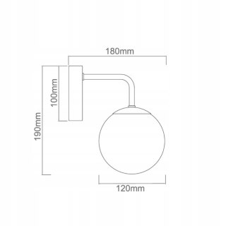Kinkiet BAO PARETTE CROMO IP44 - Orlicki Design