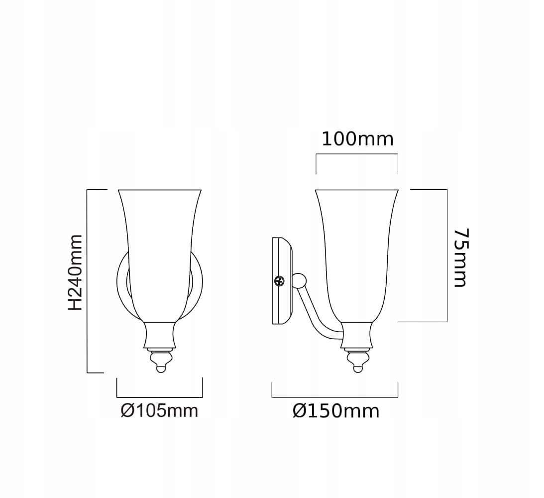 Kinkiet łazienkowy COMO IP44 - Orlicki Design Kinkiet łazienkowy COMO IP44 - Orlicki Design