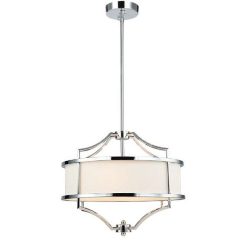 Lampa wisząca Stesso Cromo S w stylu nowojorskim hampton Orlicki Design