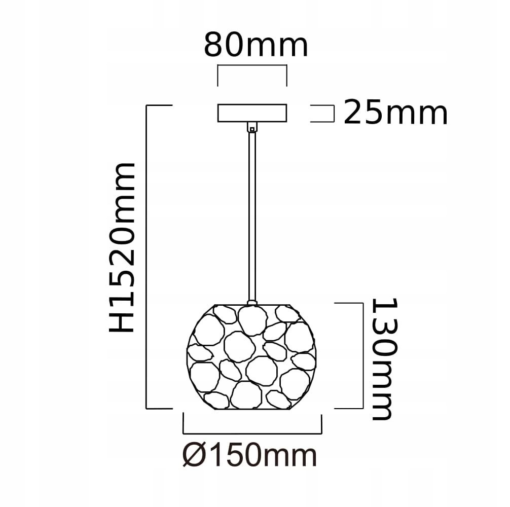 Lampa wisząca CARERA CROMO S - Orlicki Design Lampa wisząca CARERA CROMO S - Orlicki Design