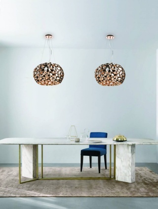 Lampa wisząca CARERA GOLD - Orlicki Design