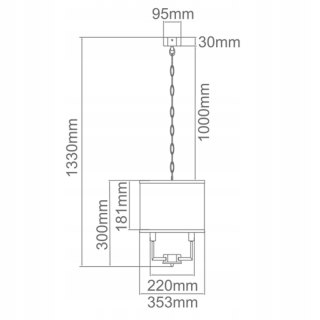 Lampa wisząca CASA CROMO S - Orlicki Design