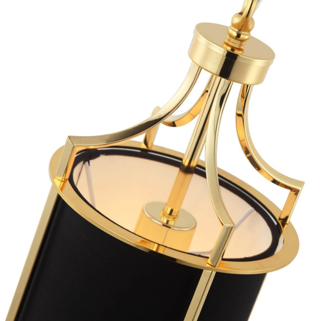 Lampa wisząca LUNGA NERO GOLD - Orlicki Design