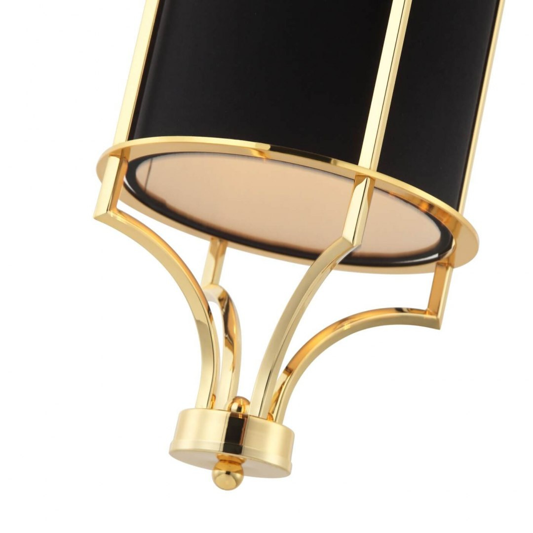 Lampa wisząca LUNGA NERO GOLD - Orlicki Design