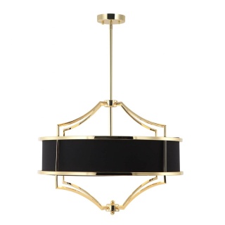 Lampa wisząca STESSO GOLD NERO M - Orlicki Design