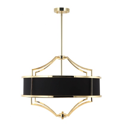 Lampa wisząca STESSO GOLD NERO M - Orlicki Design