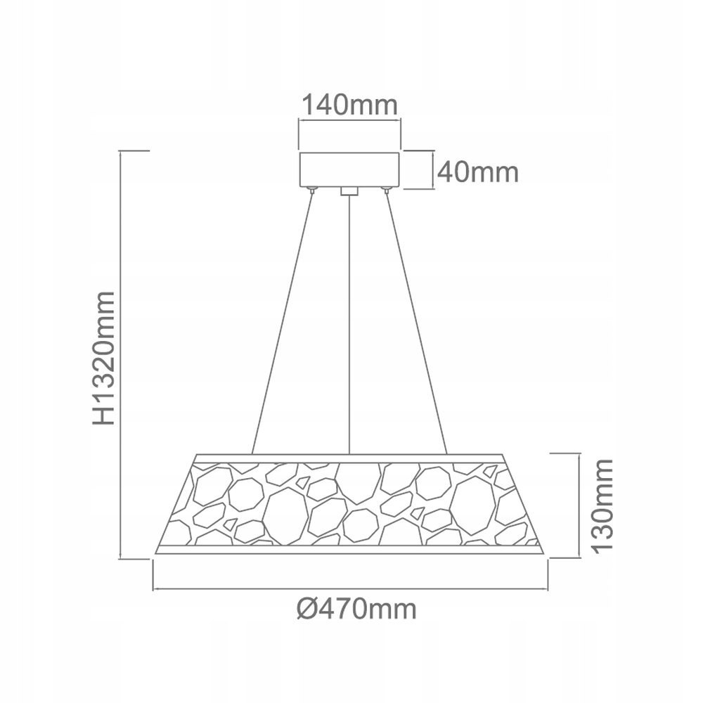 Lampa wisząca FORINA CROMO S - Orlicki Design Lampa wisząca FORINA CROMO S - Orlicki Design