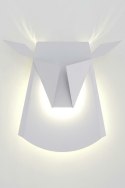 Kinkiet JELEŃ biały LED motyw zwierzęcy - King Home