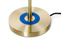 Lampa stołowa ARTE niebiesko-złota elegancka - King Home
