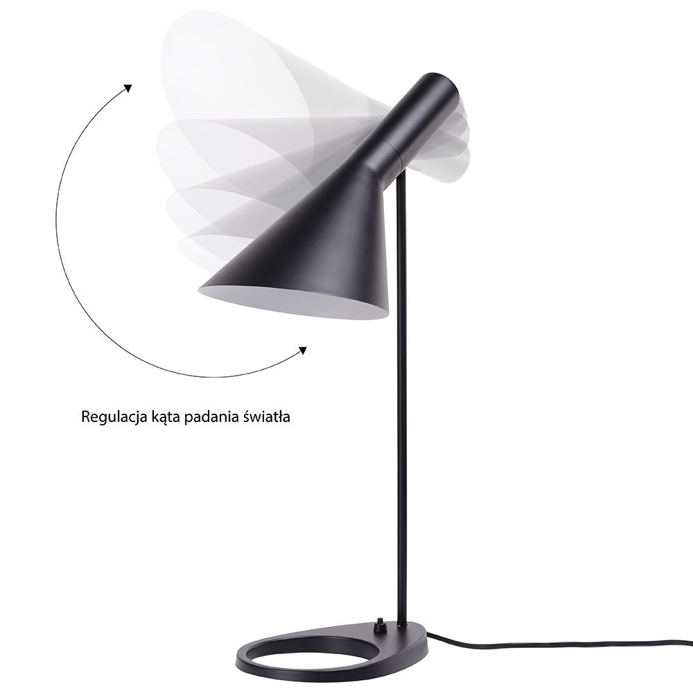 Lampka biurkowa FONO czarna - King Home Lampka biurkowa FONO czarna - King Home