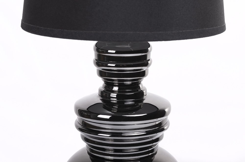 Lampa stołowa QUEEN 18 czarna - King Home Lampa stołowa QUEEN 18 czarna - King Home