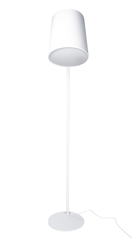 Lampa podłogowa FLAMING biała - King Home Lampa podłogowa FLAMING biała - King Home