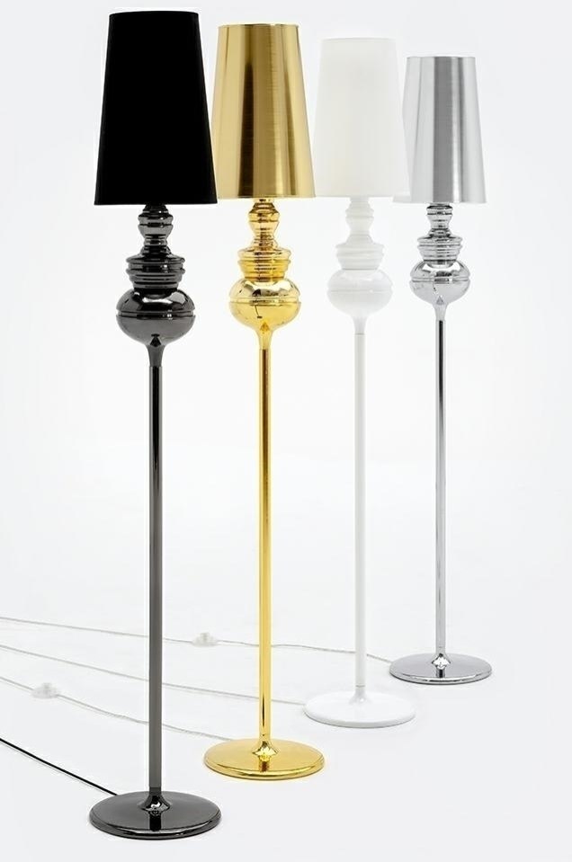 Lampa podłogowa QUEEN FLOOR 26 biała - King Home Lampa podłogowa QUEEN FLOOR 26 biała - King Home