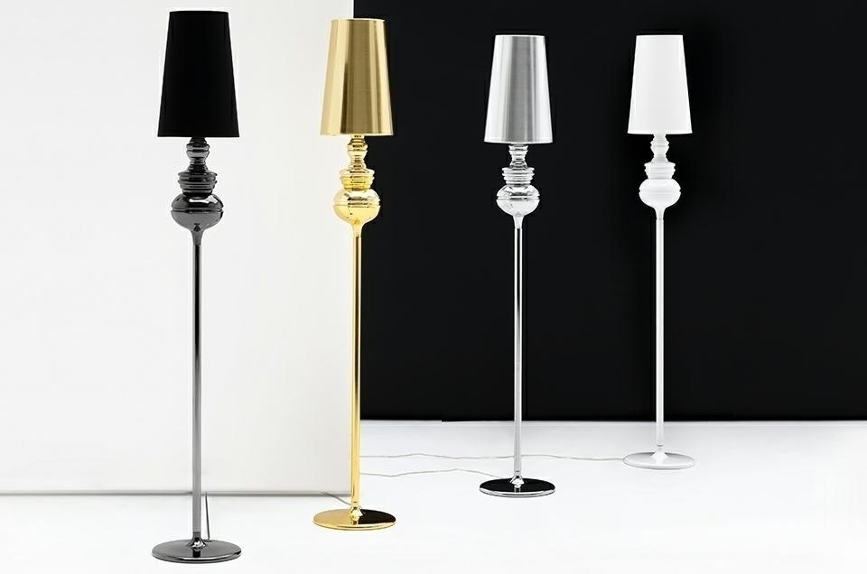 Lampa podłogowa QUEEN FLOOR 26 biała - King Home Lampa podłogowa QUEEN FLOOR 26 biała - King Home