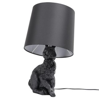 Lampa stołowa RABBIT czarny królik lampka nocna - King Home