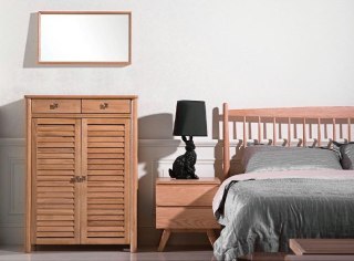 Lampa stołowa RABBIT czarny królik lampka nocna - King Home