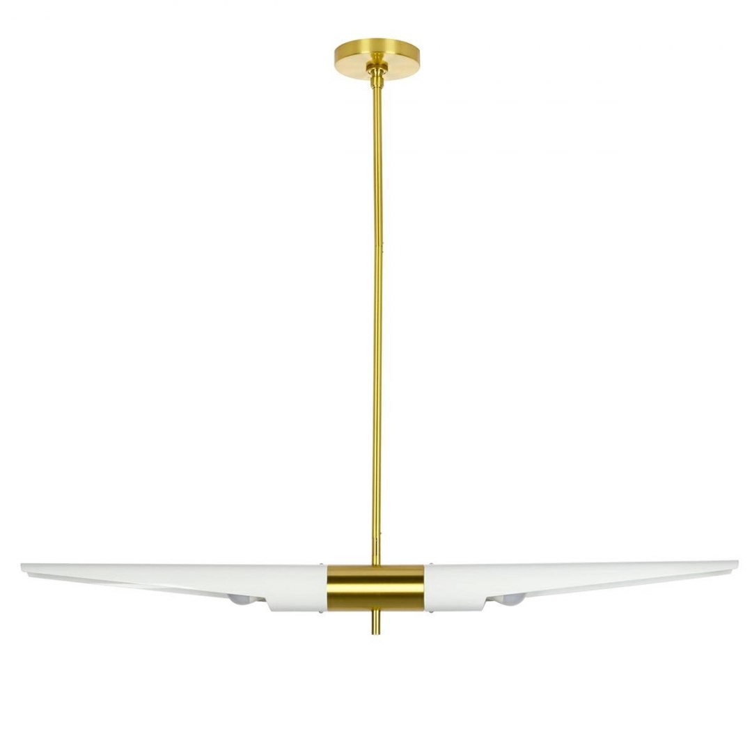 Lampa wisząca APOLLO 1 biała złota - King Home Lampa wisząca APOLLO 1 biała złota - King Home