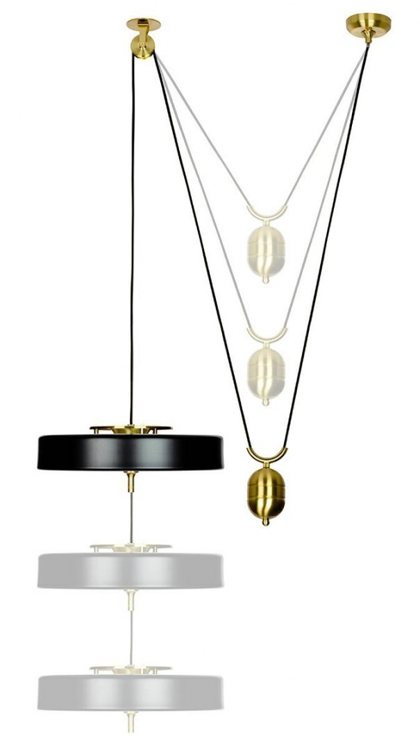 Lampa wisząca ARTE MOVE czarna - King Home Lampa wisząca ARTE MOVE czarna - King Home