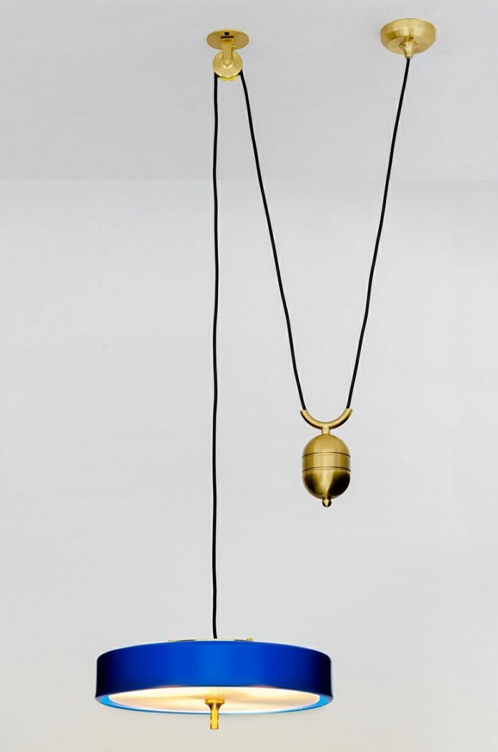 Lampa wisząca ARTE MOVE niebieska - King Home Lampa wisząca ARTE MOVE niebieska - King Home
