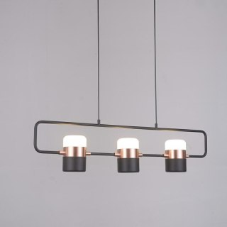 Lampa wisząca BLINK 3 czarna - LED, metal King Home