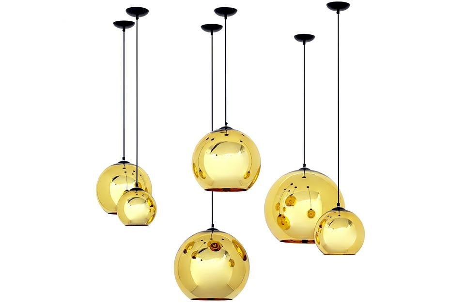Lampa wisząca BOLLA UP GOLD 20 złota - King Home Lampa wisząca BOLLA UP GOLD 20 złota - King Home