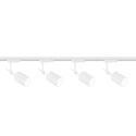 Zestaw szynowy: szyna 1,5m biała + 4x oprawa Stick Track Bianco - Orlicki Design