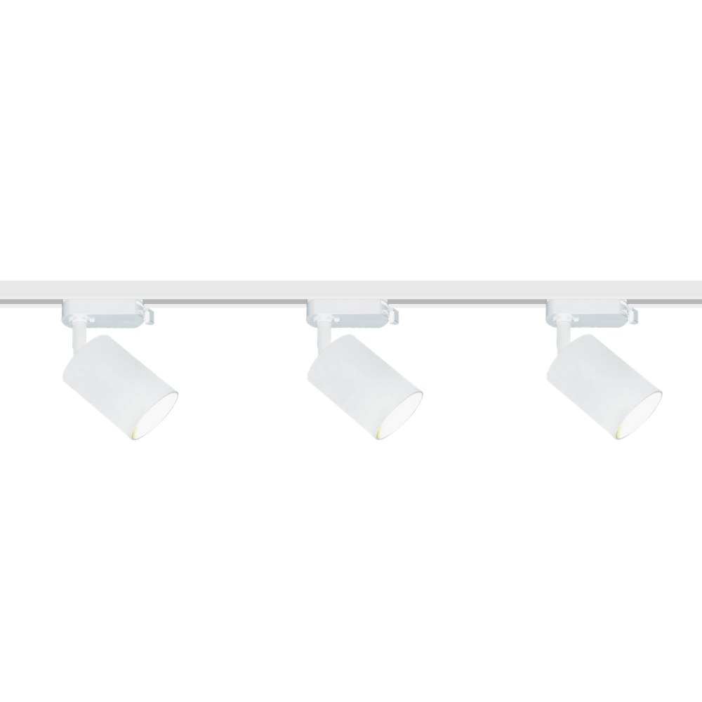 Zestaw szynowy: szyna 1m biała + 3x oprawa Kika Track Bianco - Orlicki Design Zestaw szynowy: szyna 1m biała + 3x oprawa Kika Track Bianco - Orlicki Design