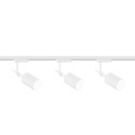 Zestaw szynowy: szyna 1m biała + 3x oprawa Stick Track Bianco - Orlicki Design