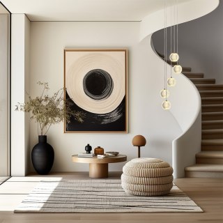 Lampa wisząca BRILLANT 5 złota LED CCT szklane kule kaskada - Light Prestige