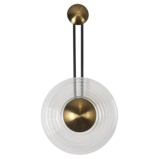 Kinkiet BELL transparentny LED CCT szklany klosz designerska lampa ścienna - Light Prestige