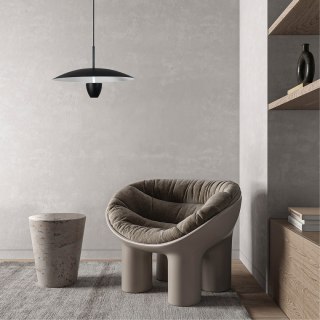 Lampa wisząca UFO S czarna LED CCT metal klosz grzybek - Light Prestige