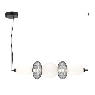 Lampa wisząca ARAME 32W LED podłużna nad stół szklane kule klosze - Eko-Light