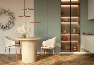 Lampa wisząca SIMONE TERRACOTTA ceglasta stal lakierowana - Nowodvorski Lighting