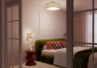 Lampy przysufitowa SANTANA M plafon abażur - Nowodvorski Lighting