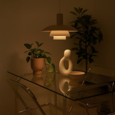 Lampa wisząca FERRO 1 Cashmere oświetlenie retro kaszmir - Eko-Light - salon jadalnia nad stol