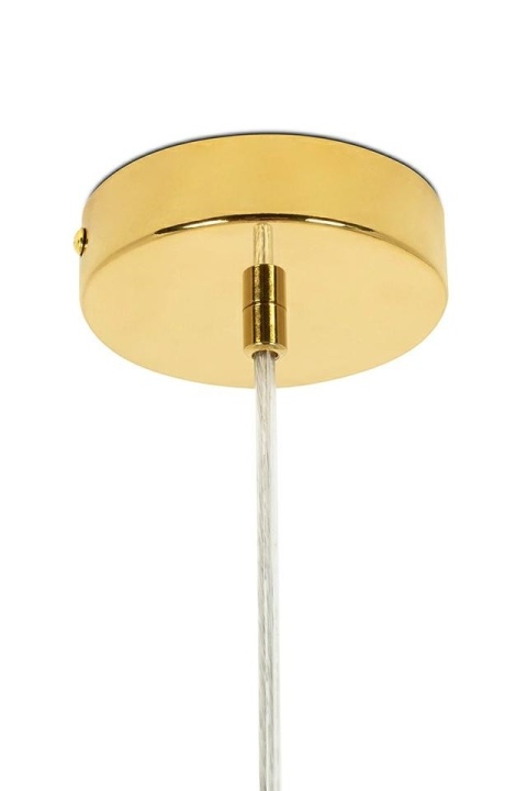 Lampa wisząca MONETE SINGLE złota metal - King Home - widok podsufitka