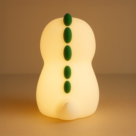 Lampka dziecięca DINO urocza mała lampeczka dinozaur do pokoju dziecka - Eko-Light