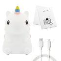 Lampka dziecięca UNICORN urocza lampeczka do pokoju dziecka jednorożec - zestaw
