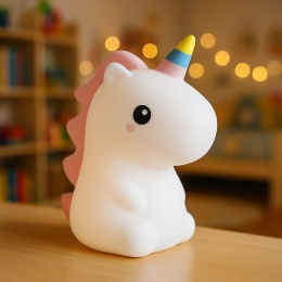 Lampka dziecięca UNICORN urocza lampeczka do pokoju dziecka jednorożec