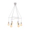 Lampa wisząca ALTO 6 biała matowa dwuobwodowa - Candellux Lighting