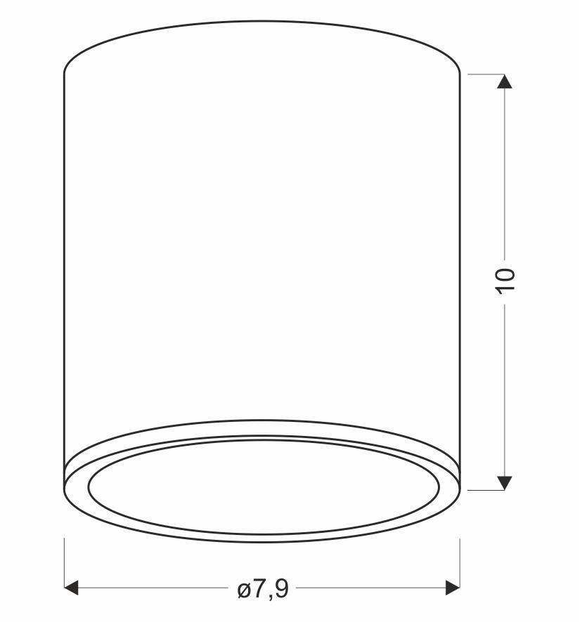 Lampa sufitowa TUBA 10 drewniana - Candellux Lighting Lampa sufitowa TUBA 10 drewniana - Candellux Lighting