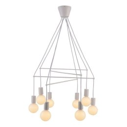Lampa wisząca ALTO 8 biała matowa dwuobwodowa - Candellux Lighting