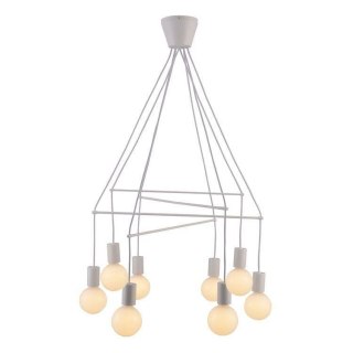 Lampa wisząca ALTO 8 biała matowa dwuobwodowa - Candellux Lighting