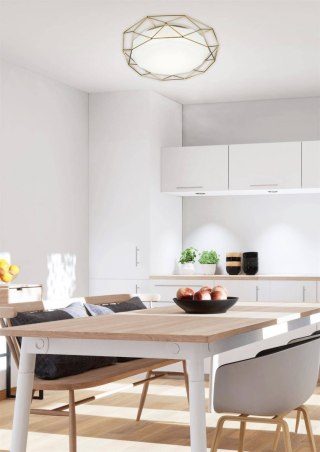 Plafon lampa sufitowa SVEN złota LED 4000K - Candellux Lighting