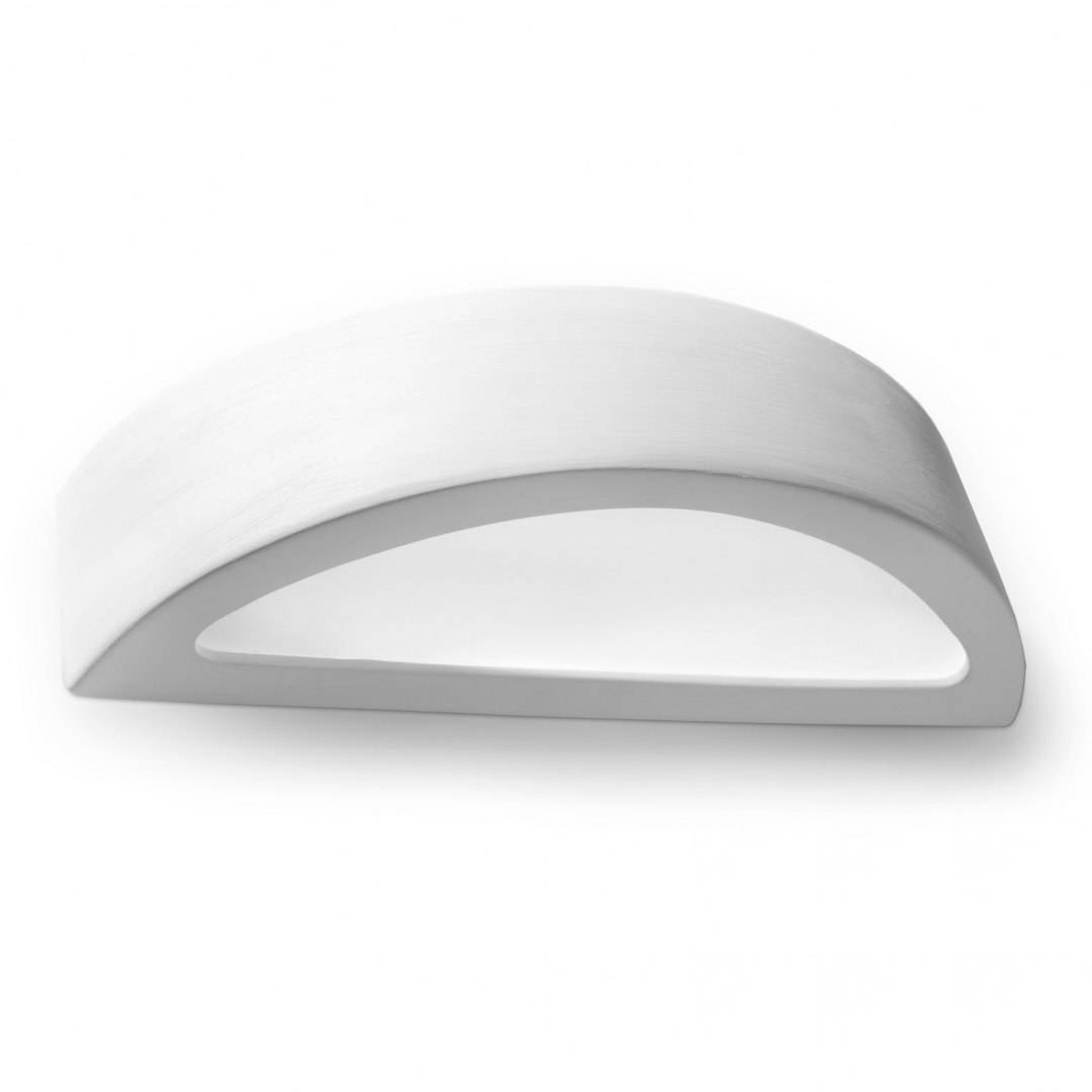 Kinkiet ceramiczny ATENA biały lampa ścienna dekoracyjna - Sollux Lighting
