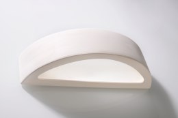 Kinkiet ceramiczny ATENA biały lampa ścienna dekoracyjna - Sollux Lighting