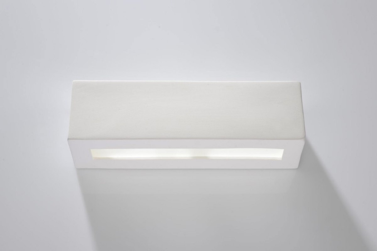 Kinkiet ceramiczny Vega lampa ścienna do biura salonu przedpokoju Sollux Lighting